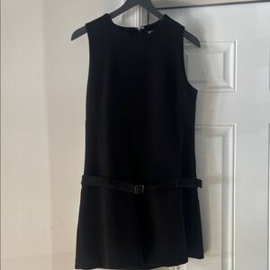 Forever 21 Black Mini Dress with Belt